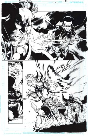 Batman vs. Robin #4 Page 29 by Mahmud Asrar