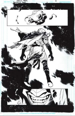 Batman vs. Robin #4 Page 3 by Mahmud Asrar
