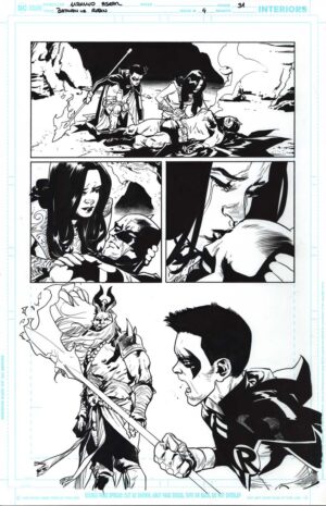 Batman vs. Robin #4 Page 31 by Mahmud Asrar