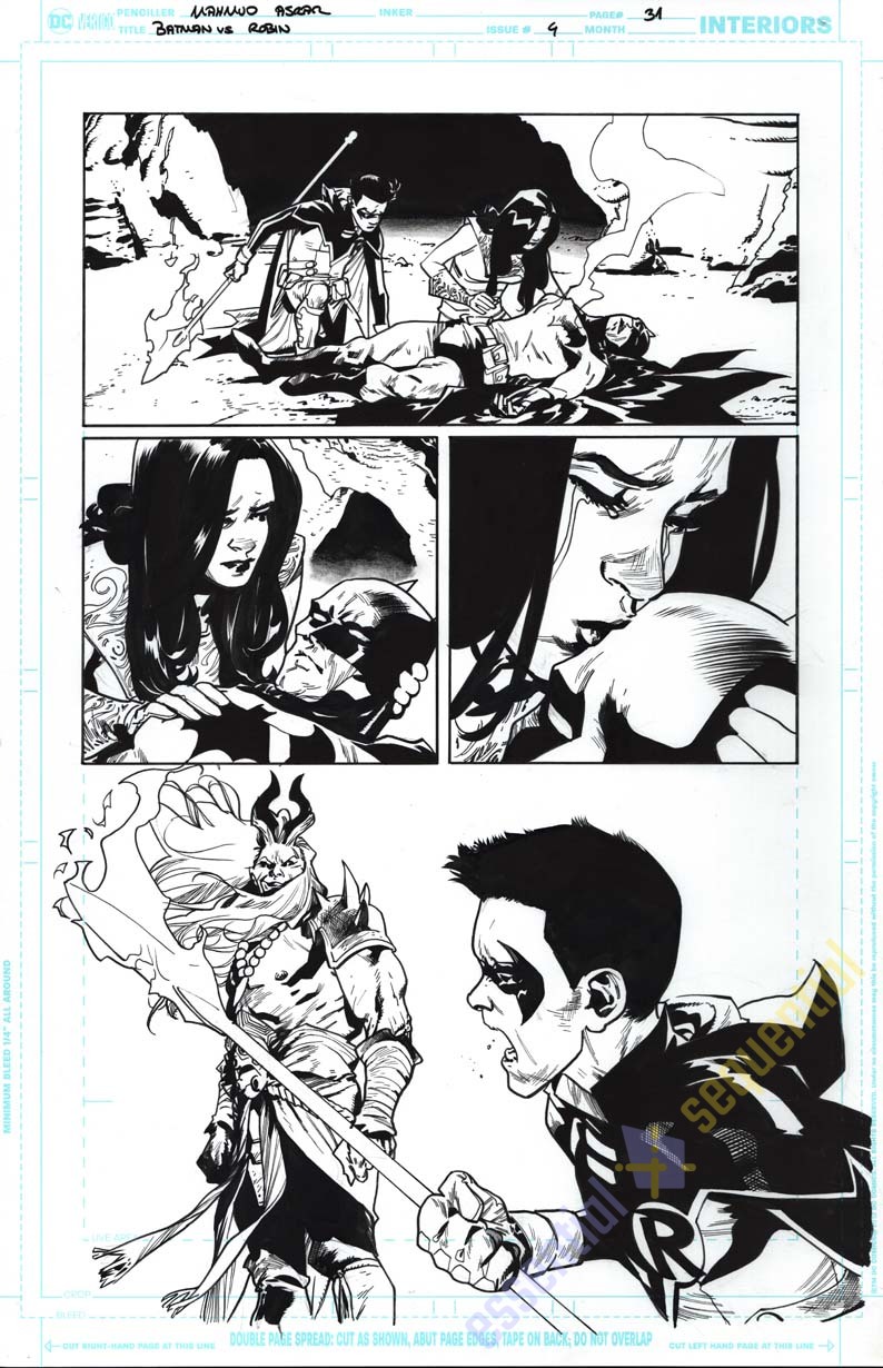 Batman vs. Robin #4 Page 31 by Mahmud Asrar 1 Batman vs. Robin #4 Page 31 by Mahmud Asrar