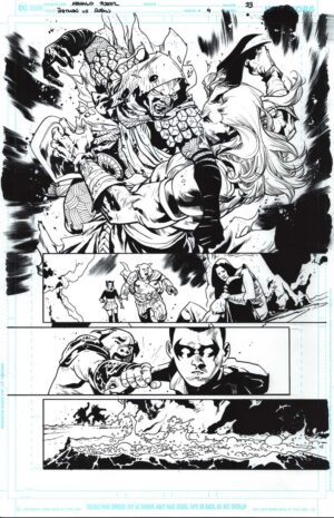 Batman vs. Robin #4 Page 33 by Mahmud Asrar
