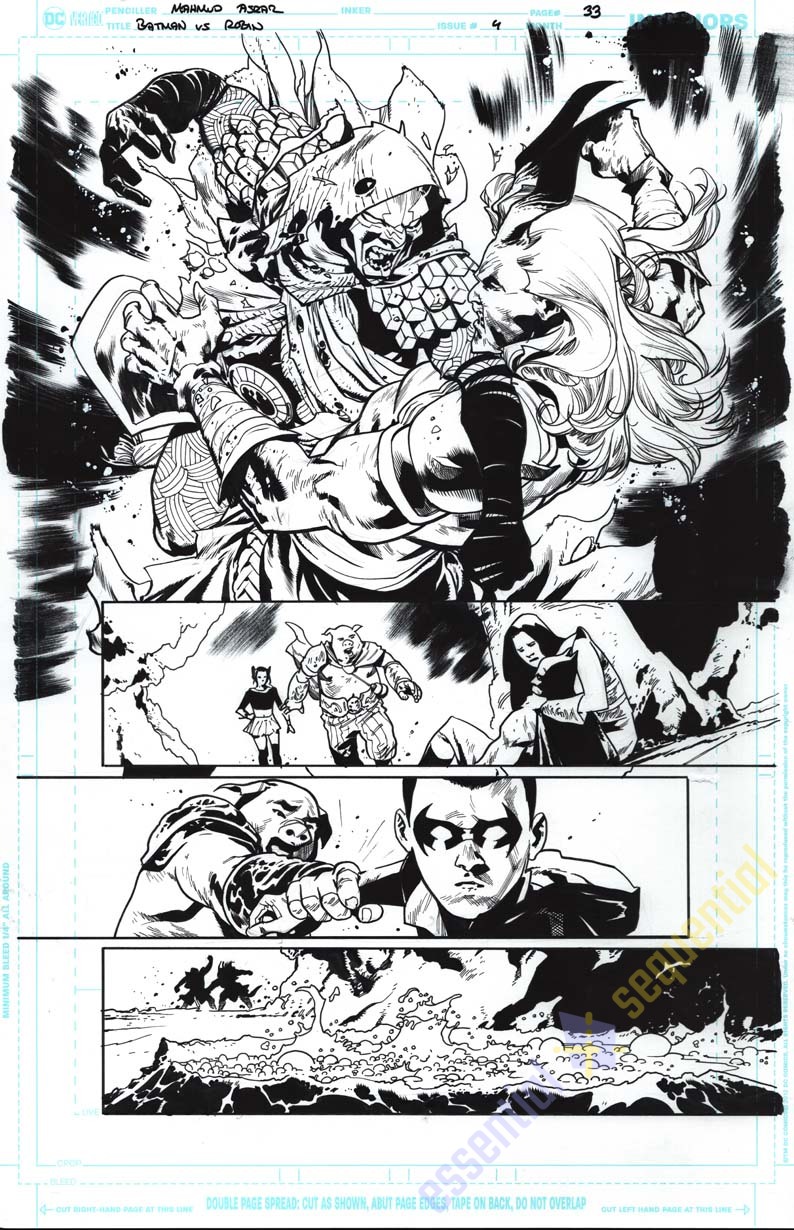 Batman vs. Robin #4 Page 33 by Mahmud Asrar 1 Batman vs. Robin #4 Page 33 by Mahmud Asrar