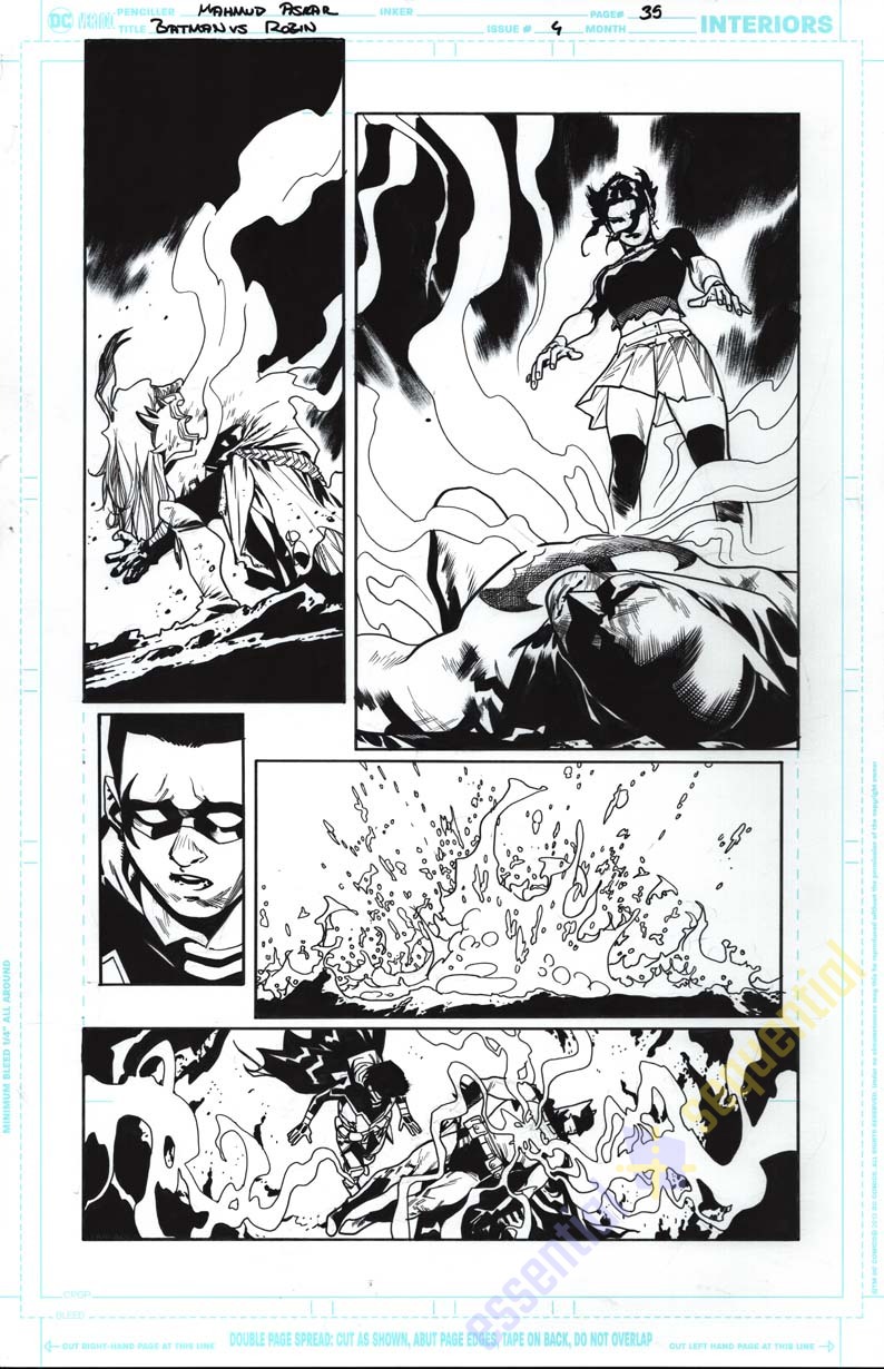 Batman vs. Robin #4 Page 35 by Mahmud Asrar 1 Batman vs. Robin #4 Page 35 by Mahmud Asrar