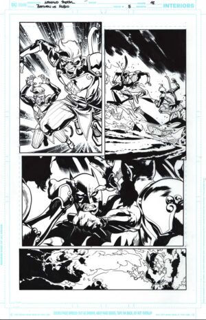 Batman vs. Robin #5 Page 12 by Mahmud Asrar