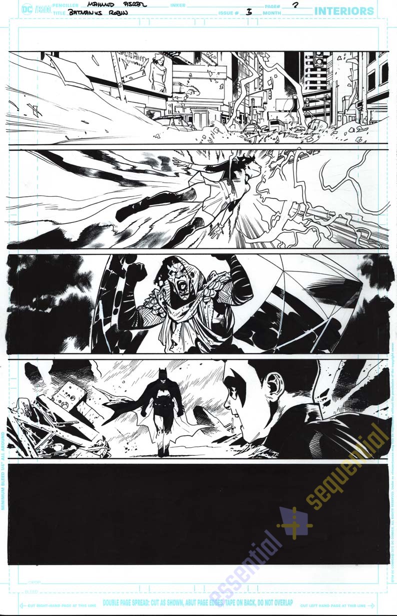 Batman vs. Robin #5 Page 2 by Mahmud Asrar 1 Batman vs. Robin #5 Page 2 by Mahmud Asrar