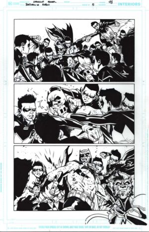 Batman vs. Robin #5 Page 23 by Mahmud Asrar