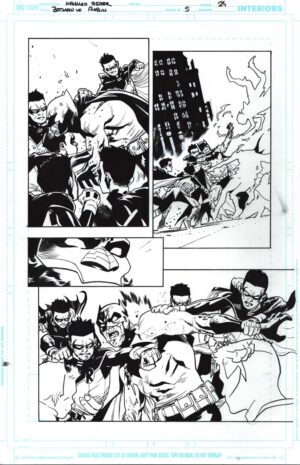Batman vs. Robin #5 Page 24 by Mahmud Asrar