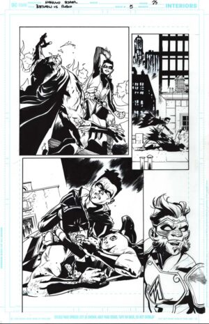 Batman vs. Robin #5 Page 25 by Mahmud Asrar