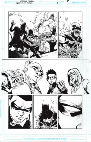 Batman vs. Robin #5 Page 27 by Mahmud Asrar