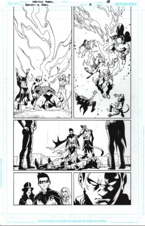Batman vs. Robin #5 Page 28 by Mahmud Asrar
