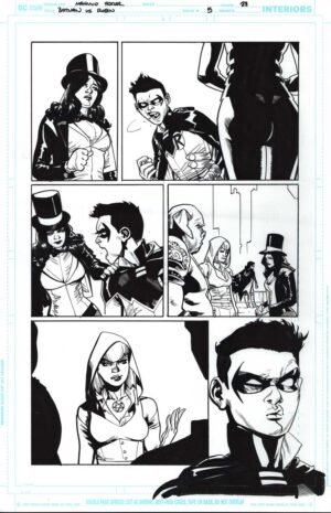 Batman vs. Robin #5 Page 29 by Mahmud Asrar