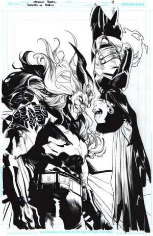 Batman vs. Robin #5 Page 3 by Mahmud Asrar