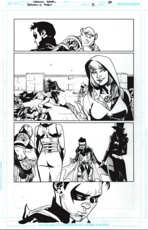Batman vs. Robin #5 Page 30 by Mahmud Asrar