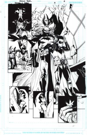 Batman vs. Robin #5 Page 5 by Mahmud Asrar