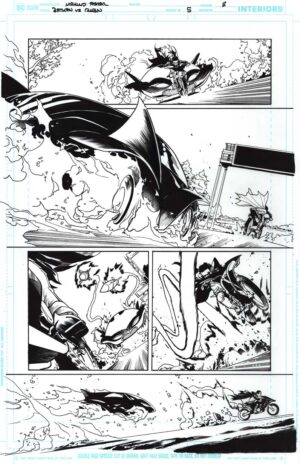 Batman vs. Robin #5 Page 8 by Mahmud Asrar