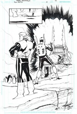 Blue Beetle #14 Page 11 by Rafael Albuquerque