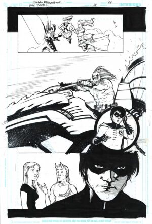 Blue Beetle #18 Page 08 by Rafael Albuquerque