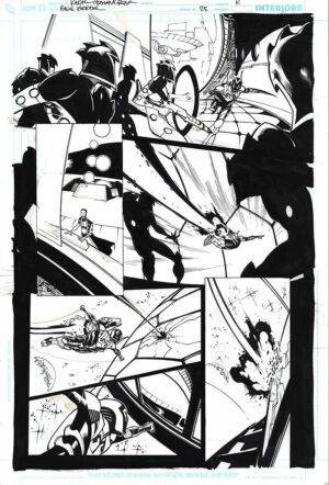 Blue Beetle Issue #25 Page 16 by Rafael Albuquerque