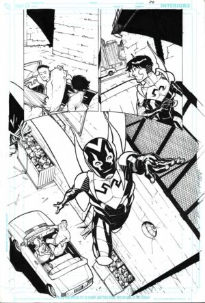 Blue Beetle #29 Page 22 by Rafael Albuquerque