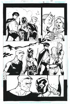 Blue Beetle #33 Page 03 by Rafael Albuquerque