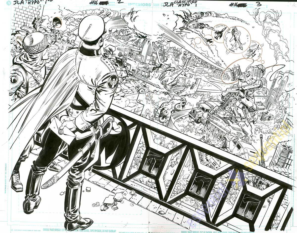 JLA Classified #16 pages 2 &3 by Jose Garcia Lopez & Klaus Janson 1 JLA Classified #16 pages 2 &3 by Jose Garcia Lopez & Klaus Janson