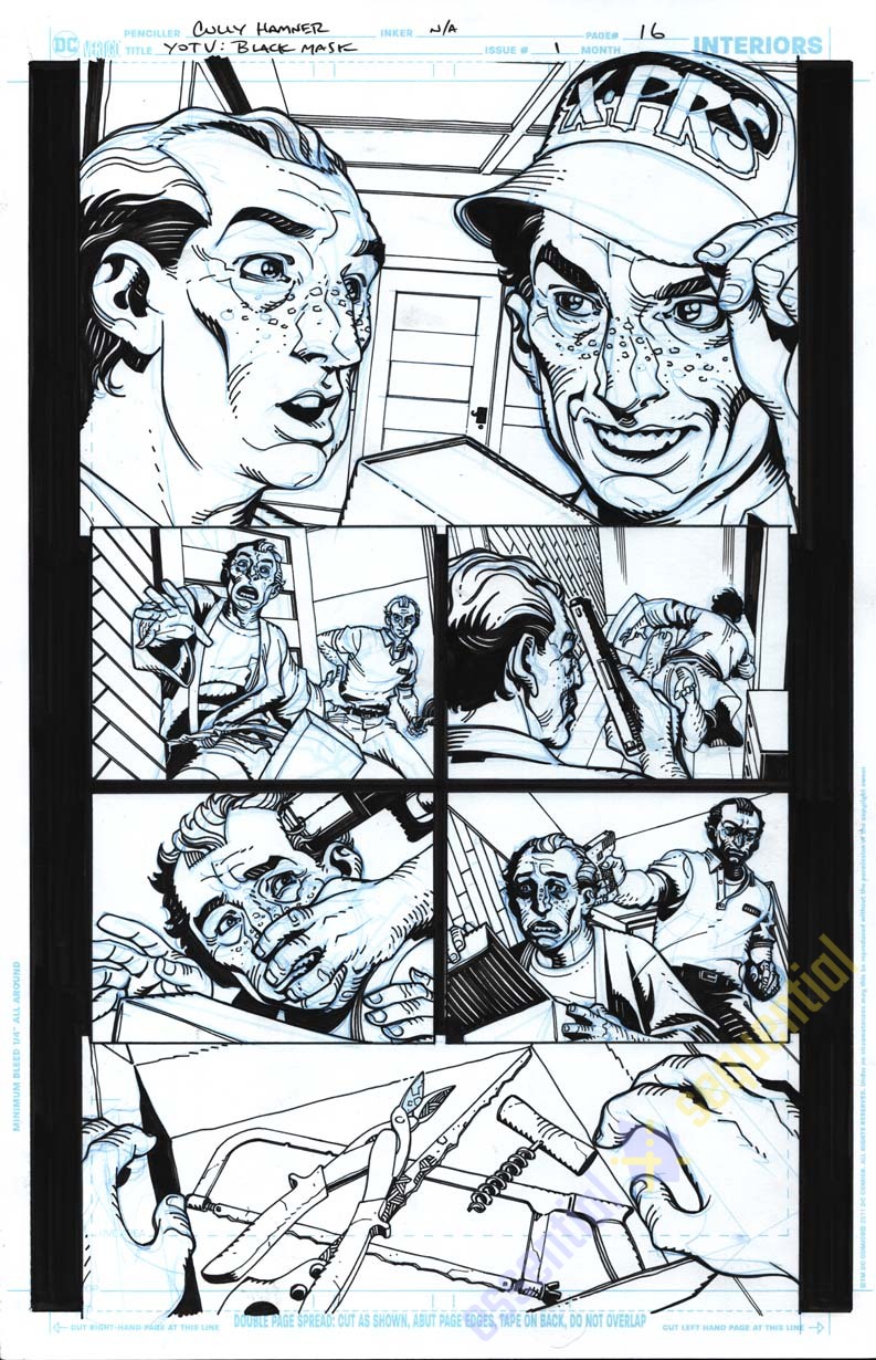 Black Mask: Year of the Villain Page 16 by Cully Hamner 1 Black Mask: Year of the Villain Page 16 by Cully Hamner