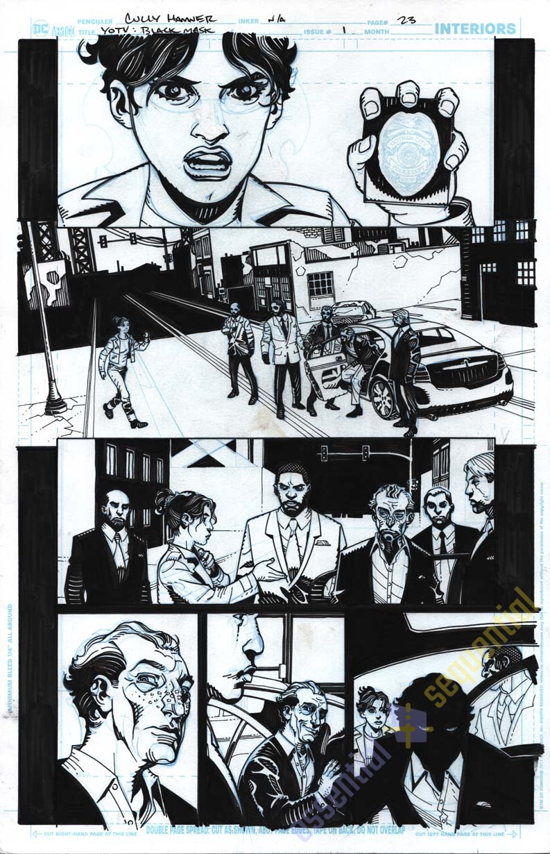 Black Mask: Year of the Villain Page 23 by Cully Hamner 1 Black Mask: Year of the Villain Page 23 by Cully Hamner