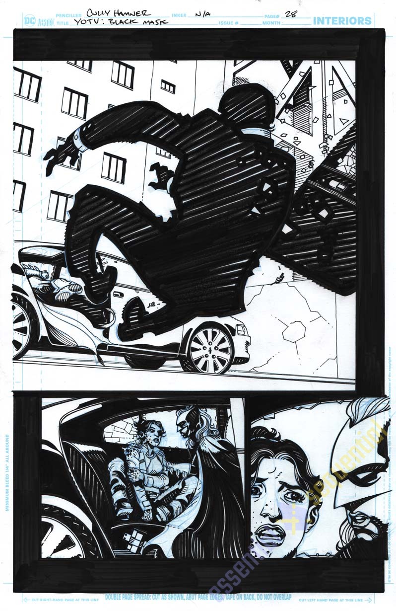 Black Mask: Year of the Villain Page 28 by Cully Hamner 1 Black Mask: Year of the Villain Page 28 by Cully Hamner