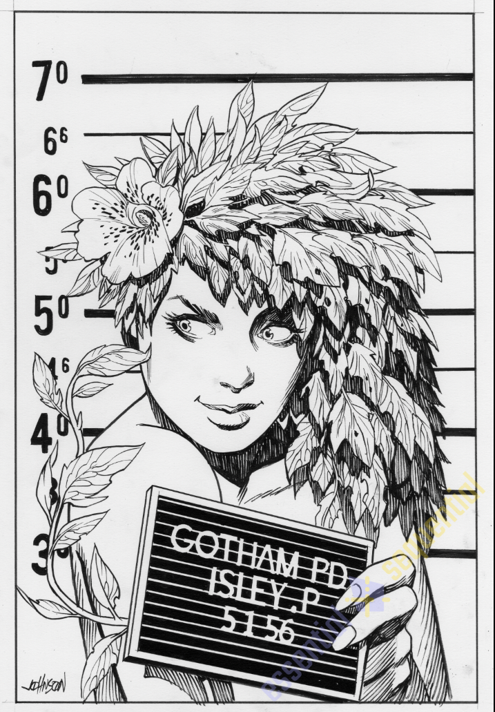 Batman: The Last Halloween #7 Cover by Dave Johnson