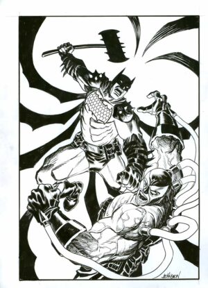 Absolute Batman #14 Cover by Dave Johnson