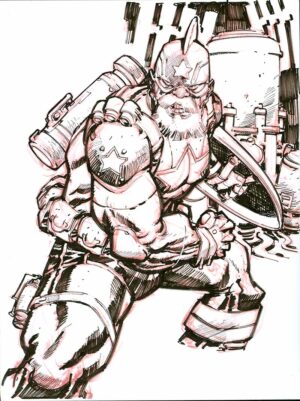 Red Guardian by Eric Canete