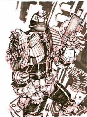 Judge Dredd by Eric Canete