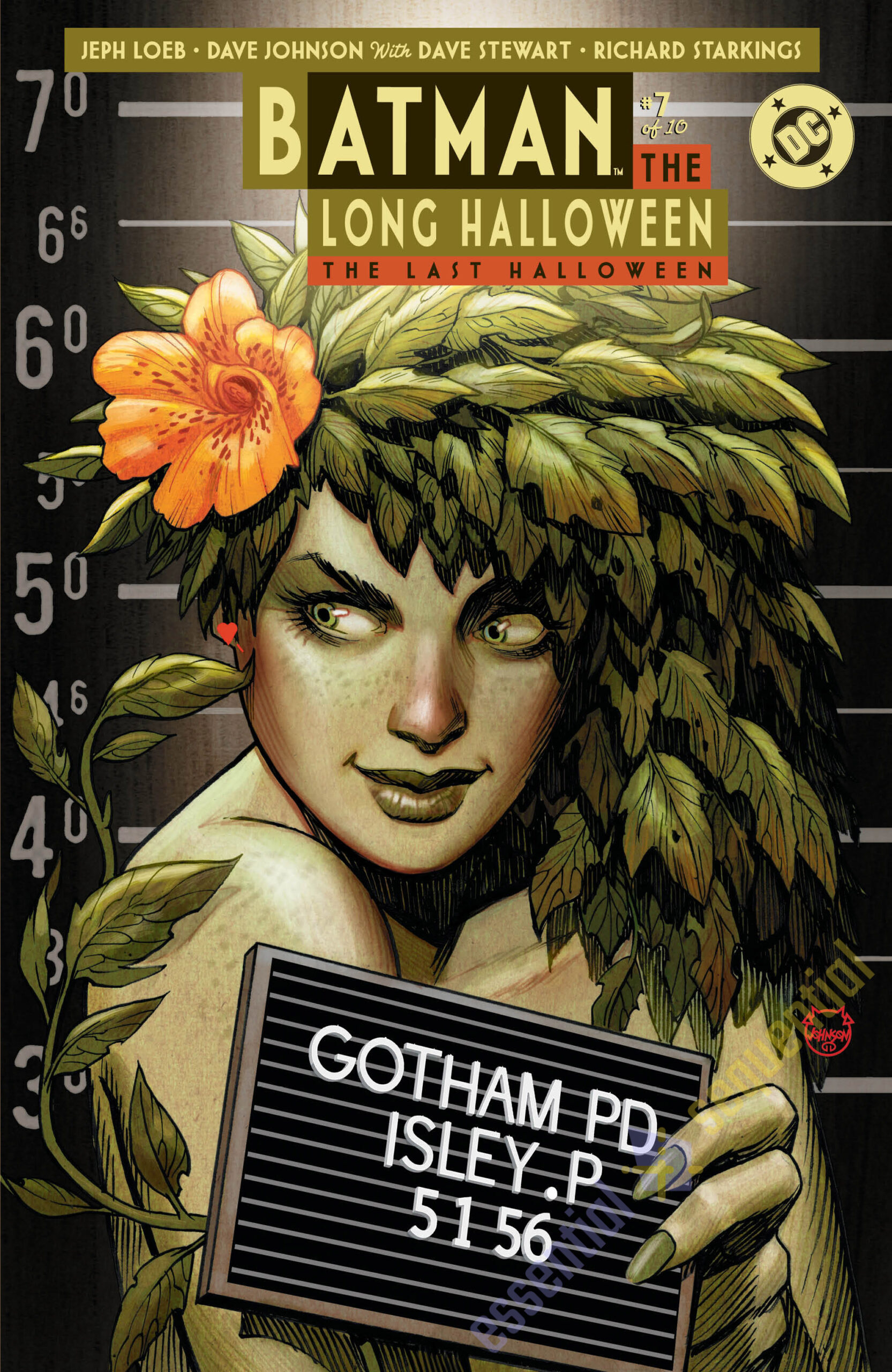 Batman: The Last Halloween #7 Cover by Dave Johnson 2 Batman: The Last Halloween #7 Cover by Dave Johnson - Image 2