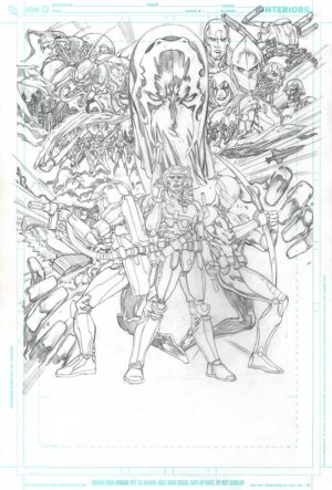 G.I. Joe Valour vs Venom Poster Pin-Up by Ken Lashley