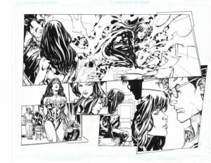 Superman 2011 #27 Double Page Spread by Ken Lashley