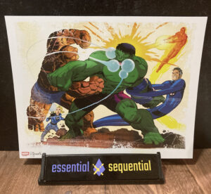 Klaus Janson: Fantastic Four/Hulk Print