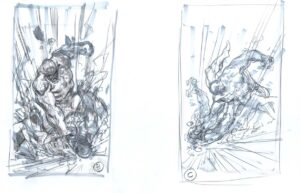 All-New Venom #7 Cover Thumbnails by Ken Lashley