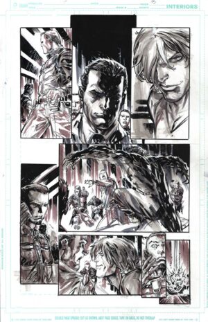 Secret Six page 3 by Ken Lashley