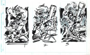 Age of Apocalypse Thumbnails by Ken Lashley