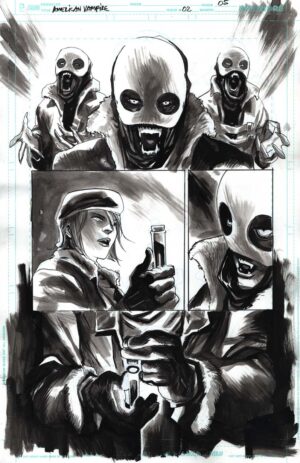 American Vampire Anthology #2 Page 5 by Rafael Albuquerque