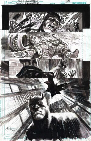 Batman Black and White Page 14 by Rafael Albuquerque