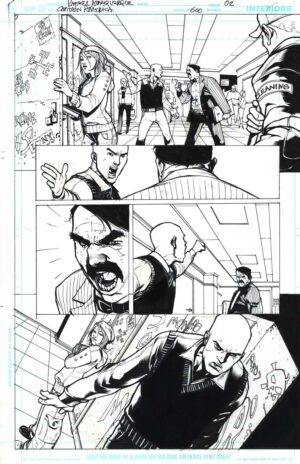 Captain America #600 Page 2 by Rafael Albuquerque