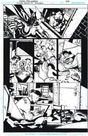 DCU Holiday Special 08' Huntress Page 3 by Rafael Albuquerque