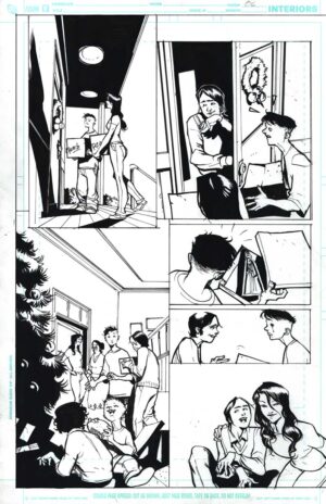 DCU Holiday Special 08' Huntress Page 6 by Rafael Albuquerque