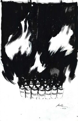 Police Skull by Rafael Albuquerque