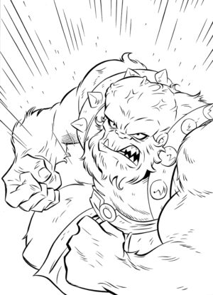 Ultra Humanite Trading Card Art by Anthony Marques and Wade von Grawbadger