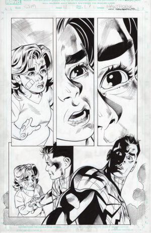 Superior Spider-Man #11 page 17 by Mike Hawthorne and Wade von Grawbadger