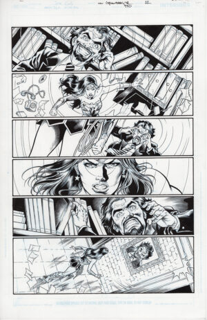 Wonder Woman #790 Page 12 by Jose Luis and Wade von Grawbadger