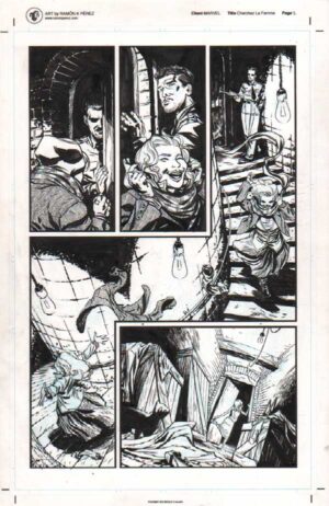 Cherchez La Femme p.01 by Ramon Perez