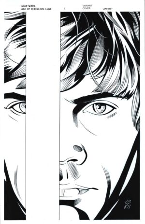 Star Wars: Age of Rebellion Luke Skywalker #1 Variant Cover by Chris Sprouse and Karl Story